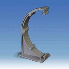 Kalsi Gutter Bracket Black 150mm Kalsi Gutter Bracket Black 150mm