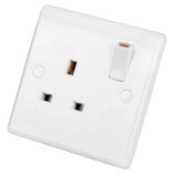 Westminster Electrical Switched Socket 13a 1 Gang Westminster Electrical Switched Socket 13a 1 Gang