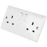 Westminster Electrical Switched Socket 13a 2 Gang Westminster Electrical Switched Socket 13a 2 Gang