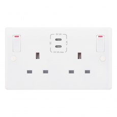 Westminster Electrical Switched USB Socket 13a 2 Gang Westminster Electrical Switched USB Socket 13a 2 Gang