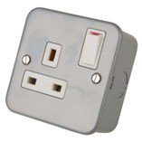 Westminster Electrical Metalclad Switch Socket 13a Westminster Electrical Metalclad Switch Socket 13a