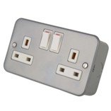Westminster Electrical Metalclad Switch Socket 13a Westminster Electrical Metalclad Switch Socket 13a