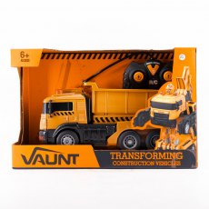 Vaunt Remote Control Transforming Toy Dump Truck Vaunt Remote Control Transforming Toy Dump Truck