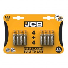 JCB Super AAA Battery 8 Pack JCB Super AAA Battery 8 Pack
