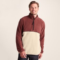 Tog24 Kirton Zip Neck Fleece Port/Hazelnut Size XL Tog24 Kirton Zip Neck Fleece Port/Hazelnut Size XL