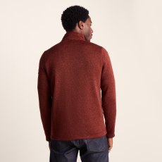 Tog24 Pearson Knitlook Zip Neck Fleece Clay Marl Tog24 Pearson Knitlook Zip Neck Fleece Clay Marl