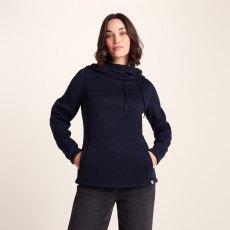 Tog24 Acer Knitlook Hoodie Oxford Blue Marl Tog24 Acer Knitlook Hoodie Oxford Blue Marl