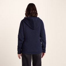 Tog24 Acer Knitlook Hoodie Oxford Blue Marl Tog24 Acer Knitlook Hoodie Oxford Blue Marl
