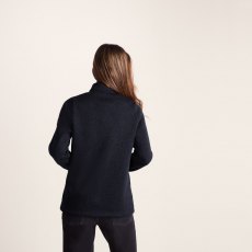 Tog24 Pearson Knitlook Zip Neck Fleece Dark Indigo Marl Tog24 Pearson Knitlook Zip Neck Fleece Dark Indigo Marl