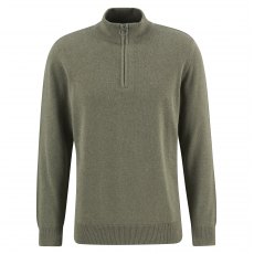 Barbour Cotton Jumper Smokey Olive Barbour Cotton Jumper Smokey Olive