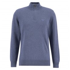 Barbour Cotton Jumper Dusk Blue Barbour Cotton Jumper Dusk Blue