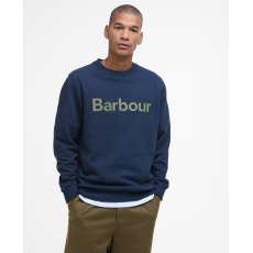 Barbour Applique Crew Neck Sweatshirt Navy Barbour Applique Crew Neck Sweatshirt Navy