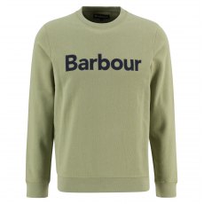 Barbour Applique Crew Neck Sweatshirt Laurel Green Barbour Applique Crew Neck Sweatshirt Laurel Green