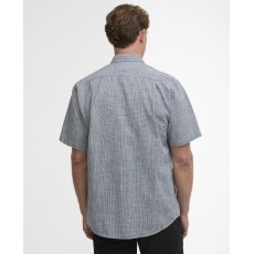 Barbour Fleming Short Sleeved Linen Shirt Navy Barbour Fleming Short Sleeved Linen Shirt Navy
