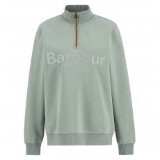 Barbour Cynthia Sweatshirt Blue Sage Barbour Cynthia Sweatshirt Blue Sage