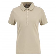 Barbour Portsdown Polo Top Light Sand Hessian Barbour Portsdown Polo Top Light Sand Hessian