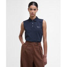 Barbour Bowford Sleeveless Polo Navy Barbour Bowford Sleeveless Polo Navy