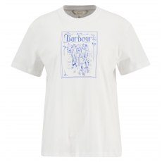 Barbour Hambleton T-Shirt White Barbour Hambleton T-Shirt White