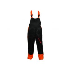 Handy Chainsaw Bib & Brace Black/Orange Handy Chainsaw Bib & Brace Black/Orange