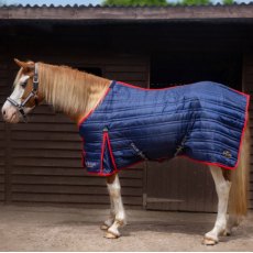 Gallop Trojan Stable Rug 200g Navy/Red Gallop Trojan Stable Rug 200g Navy/Red