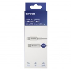 Uniross USB-C To Lightning Charging Cable 2m Uniross USB-C To Lightning Charging Cable 2m