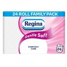Regina Gentle Soft Toilet Roll 24 Pack Regina Gentle Soft Toilet Roll 24 Pack