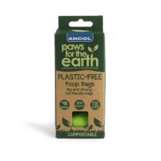 Ancol Paws For The Earth Plastic Free Poo Bag 48 Pack Ancol Paws For The Earth Plastic Free Poo Bag 48 Pack