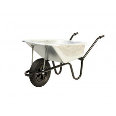 Walsall Professional Pneumatic Galvanised Wheelbarrow 120L Walsall Professional Pneumatic Galvanised Wheelbarrow 120L