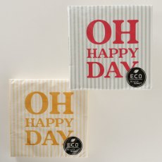 Boltze Happy Day Napkins Assorted Boltze Happy Day Napkins Assorted