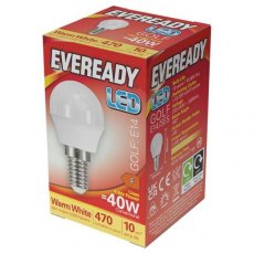 Eveready LED Golf E14 Bulb 6w Eveready LED Golf E14 Bulb 6w