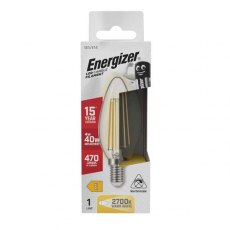 Energizer LED Fila E14 Candle Bulb 4w Energizer LED Fila E14 Candle Bulb 4w