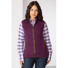 Rydale Huggate Fleece Gilet Berry Rydale Huggate Fleece Gilet Berry