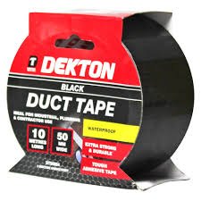 Dekton Cloth Duct Tape 50mm x 10m Dekton Cloth Duct Tape 50mm x 10m