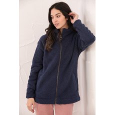 Lighthouse Seashell Fleece Navy Lighthouse Seashell Fleece Navy