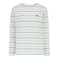 Lighthouse Causeway Top Blue/Clay Stripe Lighthouse Causeway Top Blue/Clay Stripe