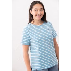 Lighthouse Causeway T-Shirt Blue Stripe Lighthouse Causeway T-Shirt Blue Stripe