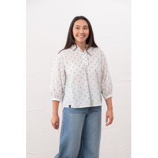 Lighthouse Thea Blouse Blue Dot Lighthouse Thea Blouse Blue Dot