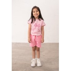 Lighthouse Causeway Tie Top Pink Bow Lighthouse Causeway Tie Top Pink Bow