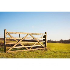 Ruby Diamond Brace 5 Bar Wooden Field Gate H 1.2m Ruby Diamond Brace 5 Bar Wooden Field Gate H 1.2m