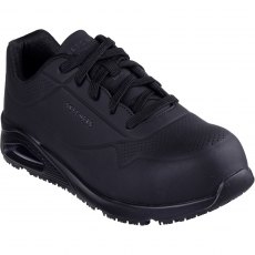 Skechers Men's Uno SR Doltin Work Trainer Black Skechers Men's Uno SR Doltin Work Trainer Black