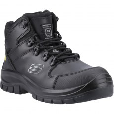 Skechers Men's Trophus Kilram Safety Boot Black Skechers Men's Trophus Kilram Safety Boot Black