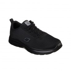 Skechers Men's Flex Advantage Bendon SR Occupational Trainer Black Skechers Men's Flex Advantage Bendon SR Occupational Trainer Black