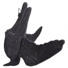 Portek Realistic Hanging Crow Visual Bird Scarer Portek Realistic Hanging Crow Visual Bird Scarer