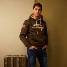 Land Rover Pullover Hoodie Bronze Green Land Rover Pullover Hoodie Bronze Green