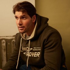 Land Rover Pullover Hoodie Bronze Green Land Rover Pullover Hoodie Bronze Green