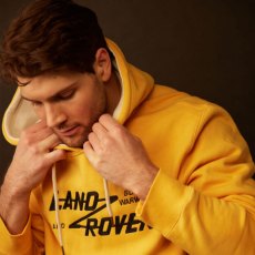 Land Rover Pullover Hoodie Yellow Land Rover Pullover Hoodie Yellow