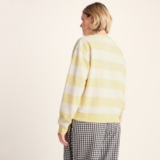 Tog24 Tara Sweatshirt Butter Yellow Stripe Tog24 Tara Sweatshirt Butter Yellow Stripe