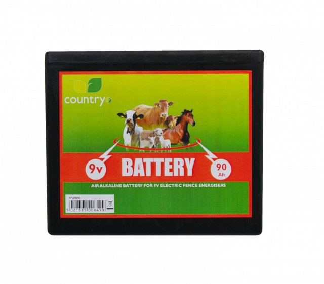 Country UF Country UF 90Ah Air Alkaline Battery 9V