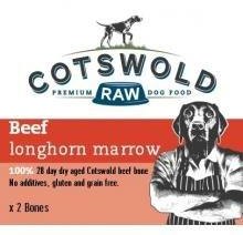 Cotswold Beef Longhorn Marrow Bone 2 Pack