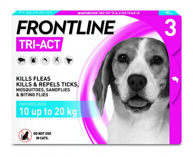 Frontline Tri Act Large Dog 3 Pipettes